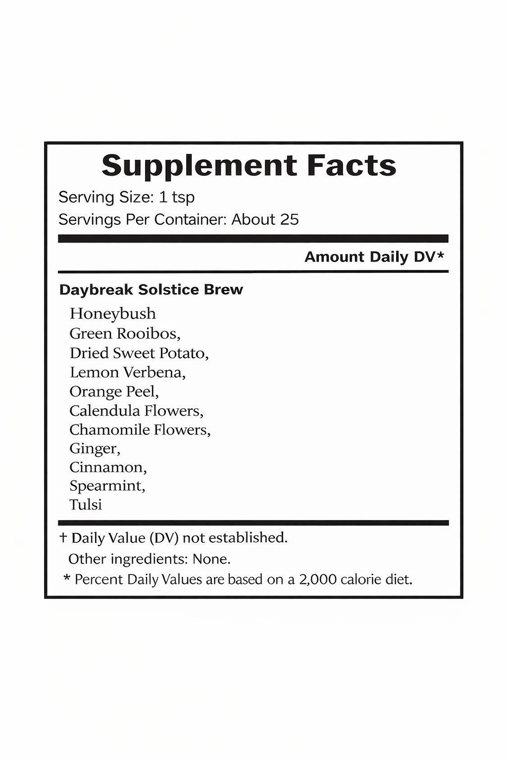 Daybreak Solstice Brew
