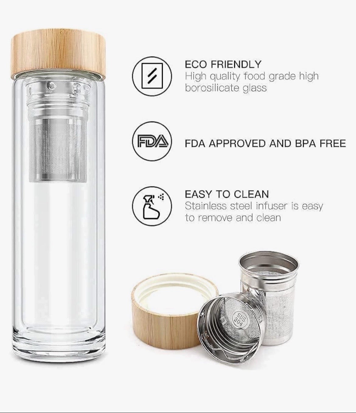 Gypsy Hollar Tea Infuser Bottle
