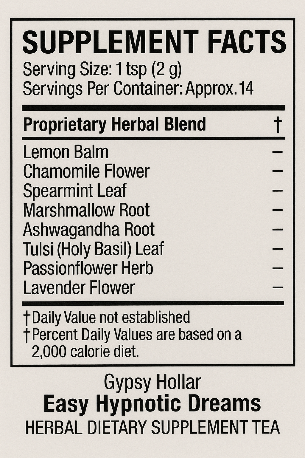 Easy Hypnotic Dreams