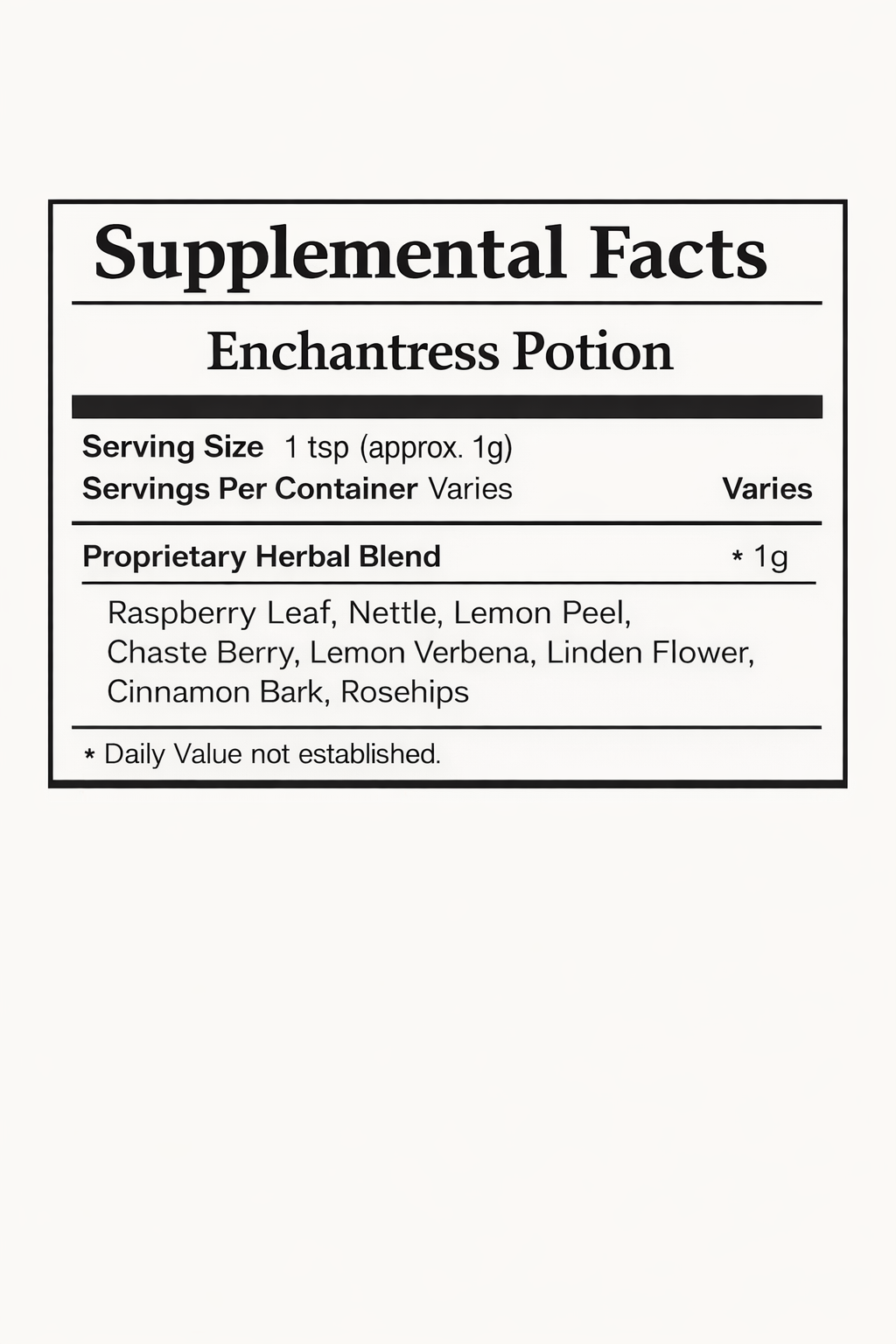 Enchantress Potion